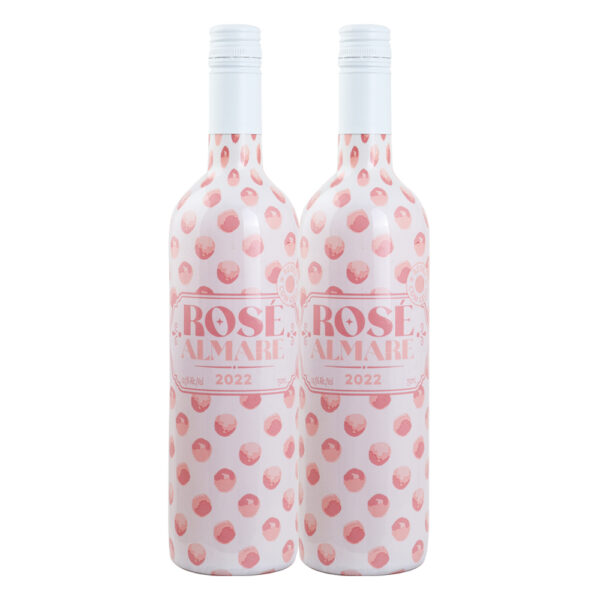 kit 2 vinhos rosé almare
